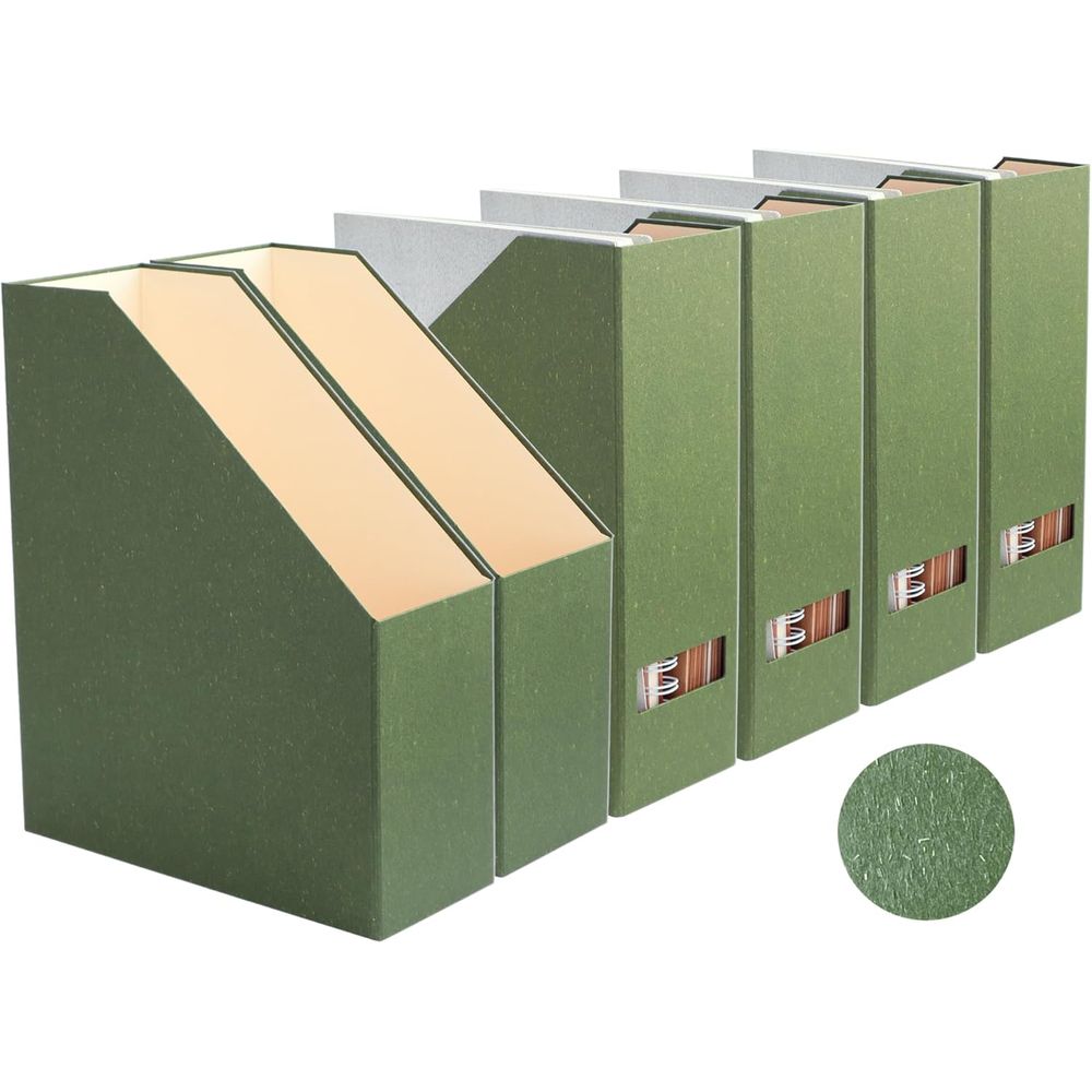 Home Office Box - Magazine Holder - Desk Organizer, Cardboard