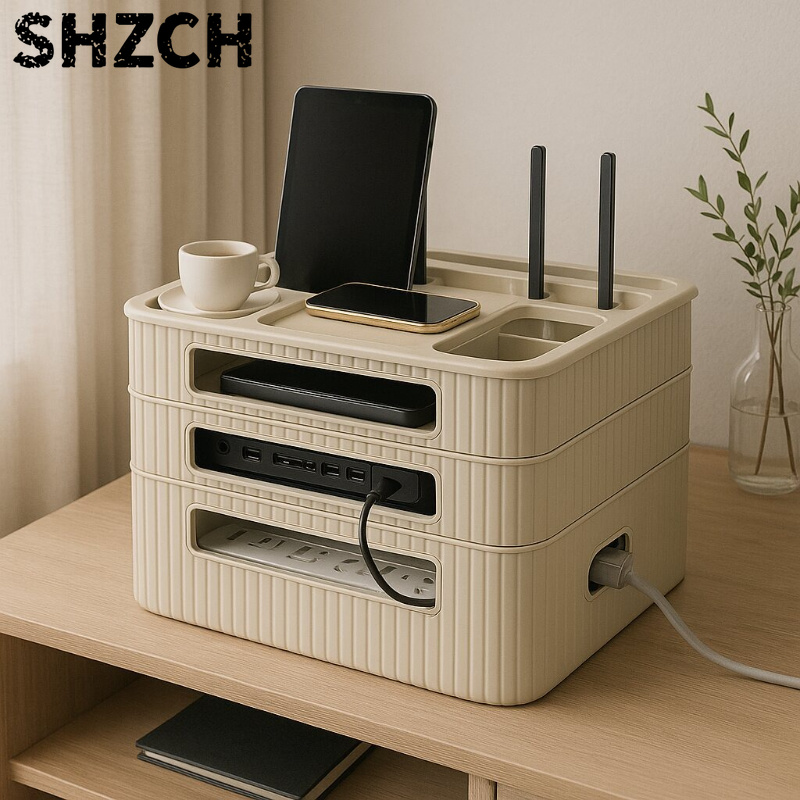 WiFi Router Storage Box TV Set - Home Office Box review and price