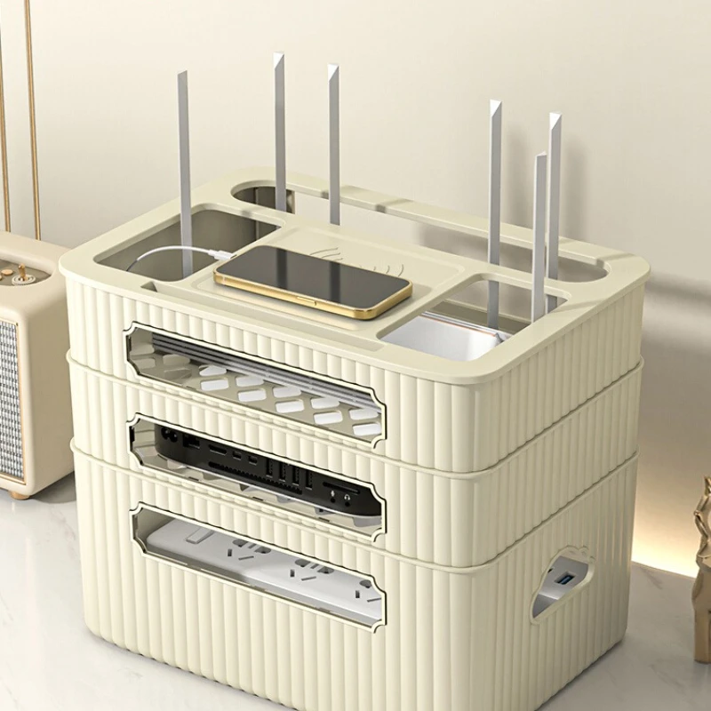 WiFi Router Storage Box TV Set - Home Office Box review and price