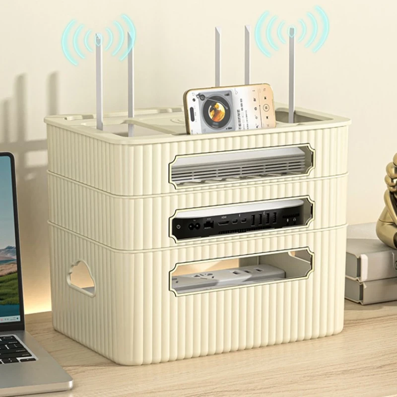 WiFi Router Storage Box TV Set - Home Office Box review and price