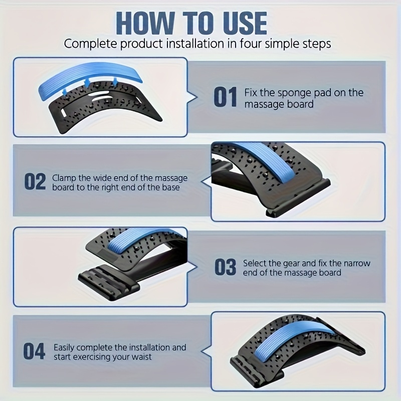 3-Level Back Stretcher Posture - Home Office Work review and price