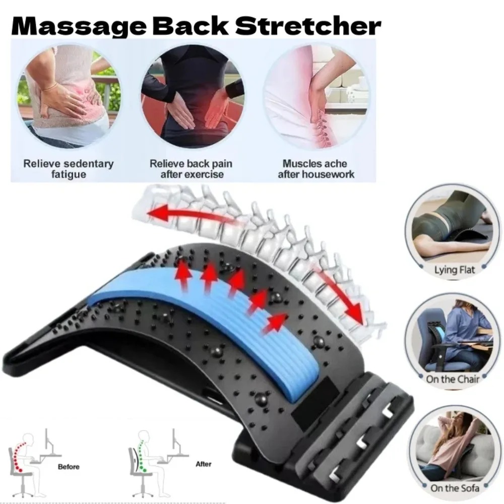 Lumbar Back Stretcher 4 Level  - Home Office Work review and price