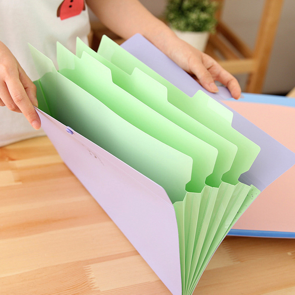 Plastic Expanding File Folder  - Home Office Travel Document review and price