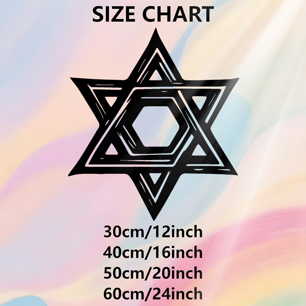 CIFBUY Iron Wall Art Star of D - Home Office Art review and price