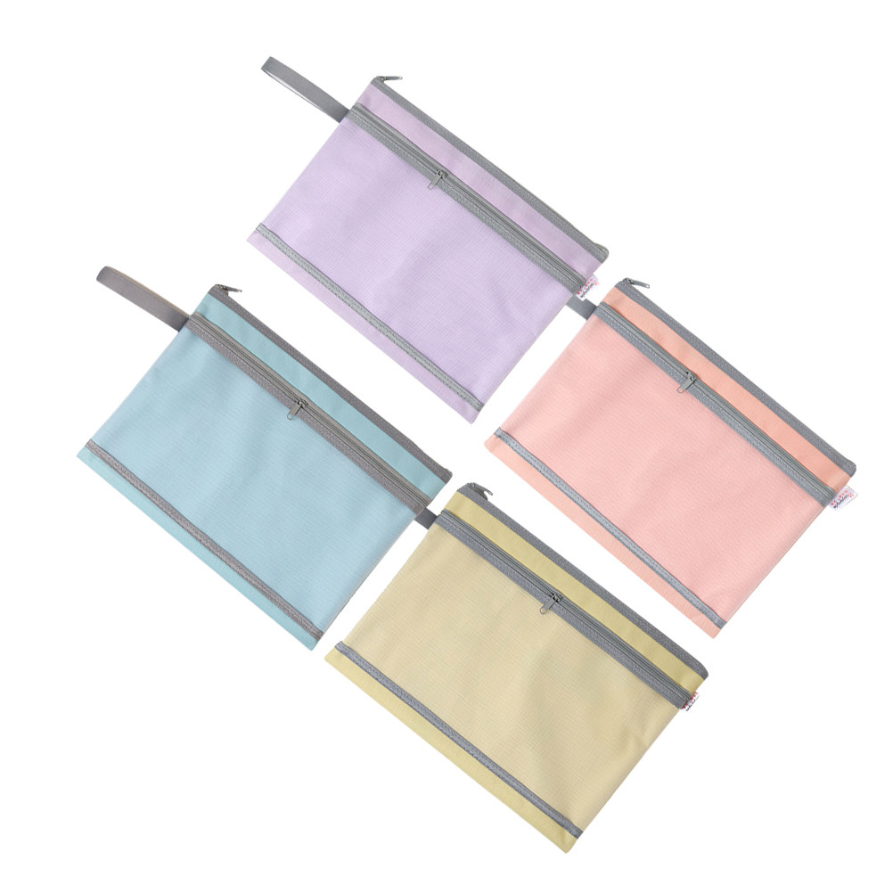 4Pcs Translucent Zipper File P - Home Office With View review and price