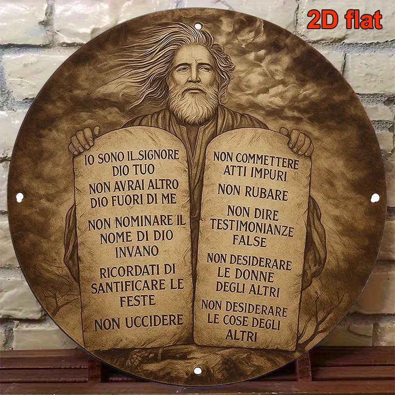 CIFBUY Rustic Italian Moses 10 - Home Office Art review and price