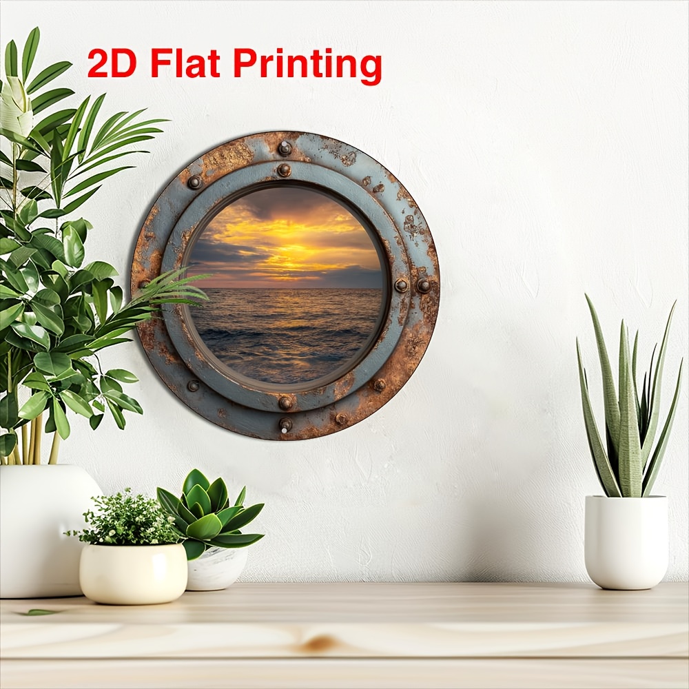 2D Flat, 1pc Bohemian Coastal  - Home Office With View review and price
