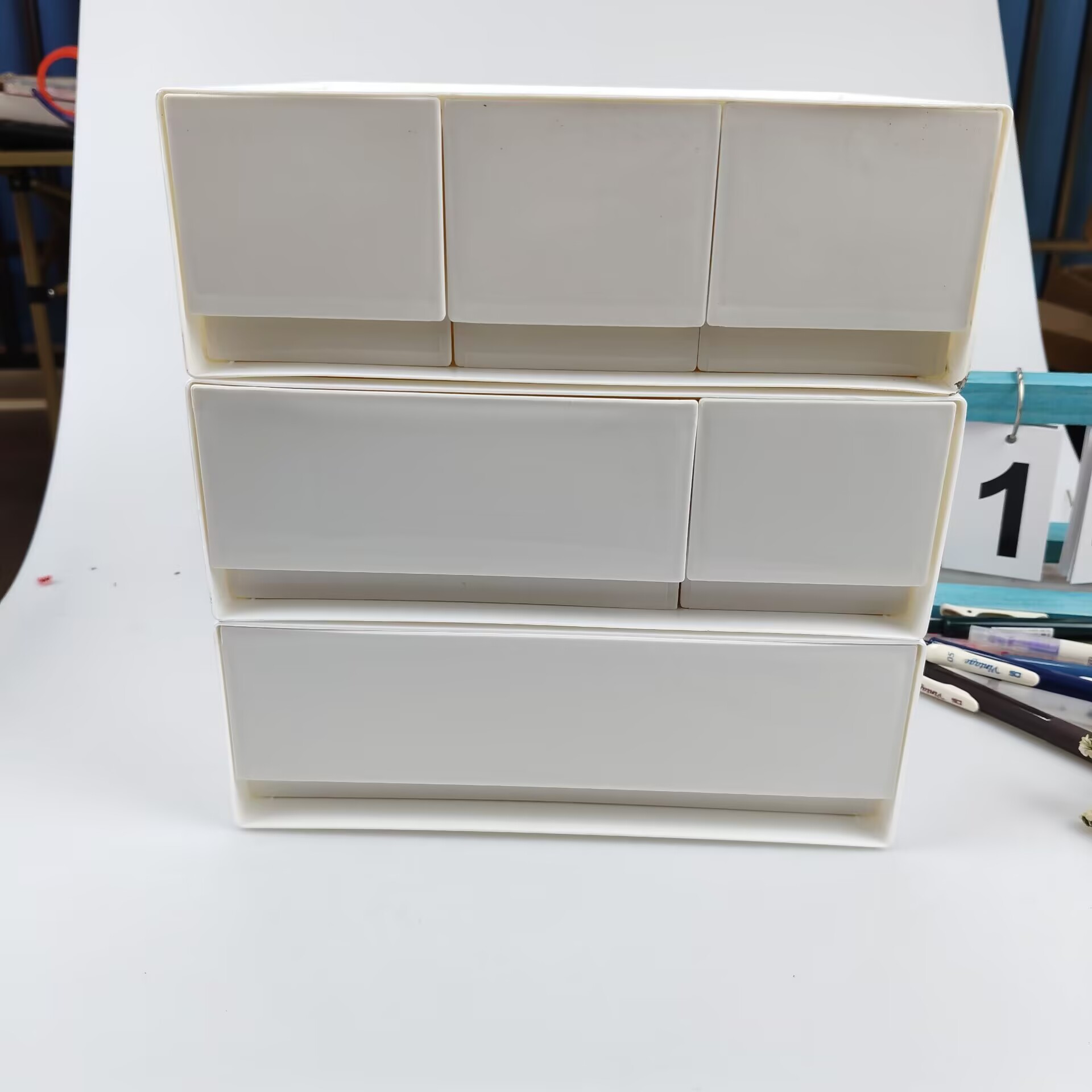 Desktop Storage Box, Drawer, C - Home Office Desk With Drawers review and price