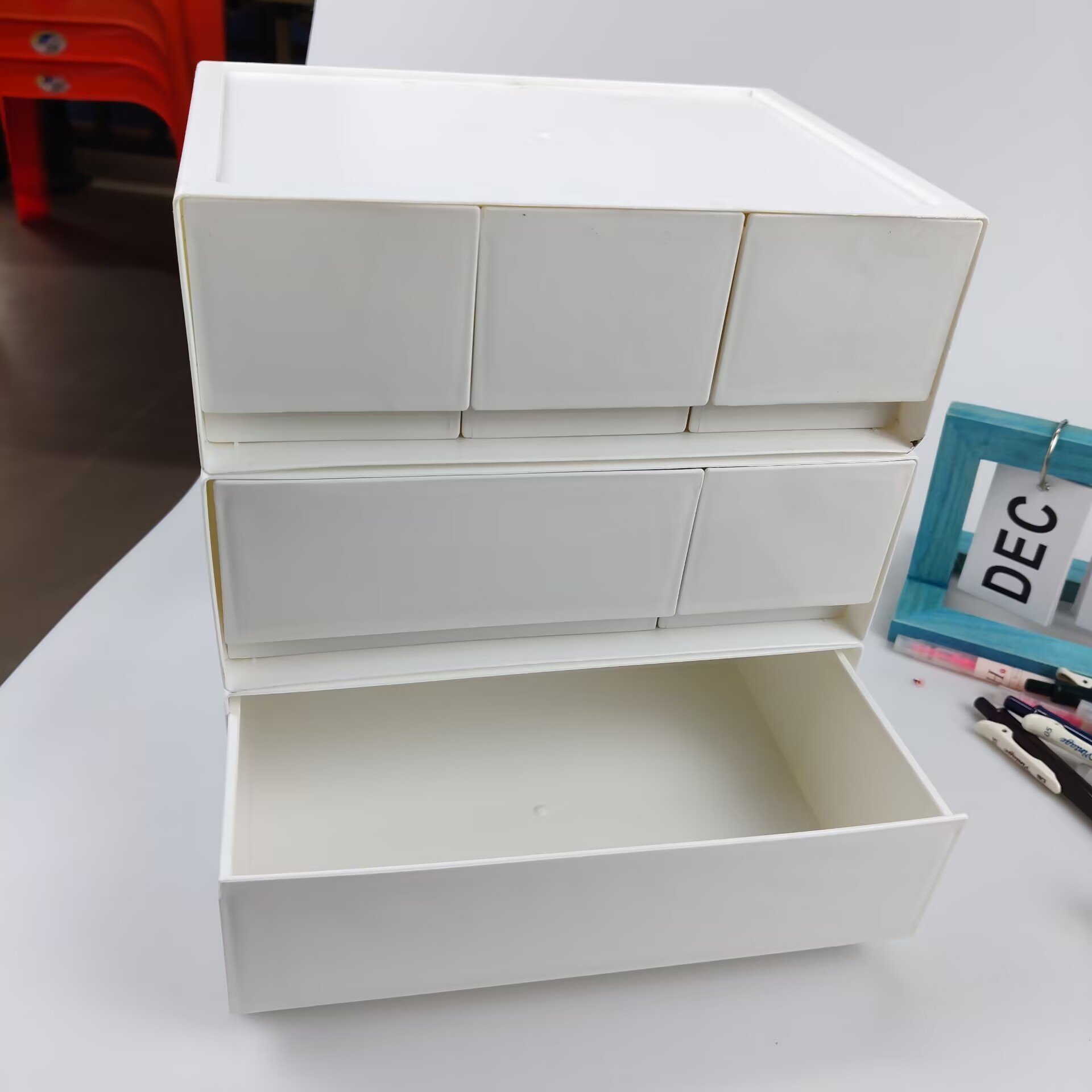 Desktop Storage Box, Drawer, C - Home Office Desk With Drawers review and price