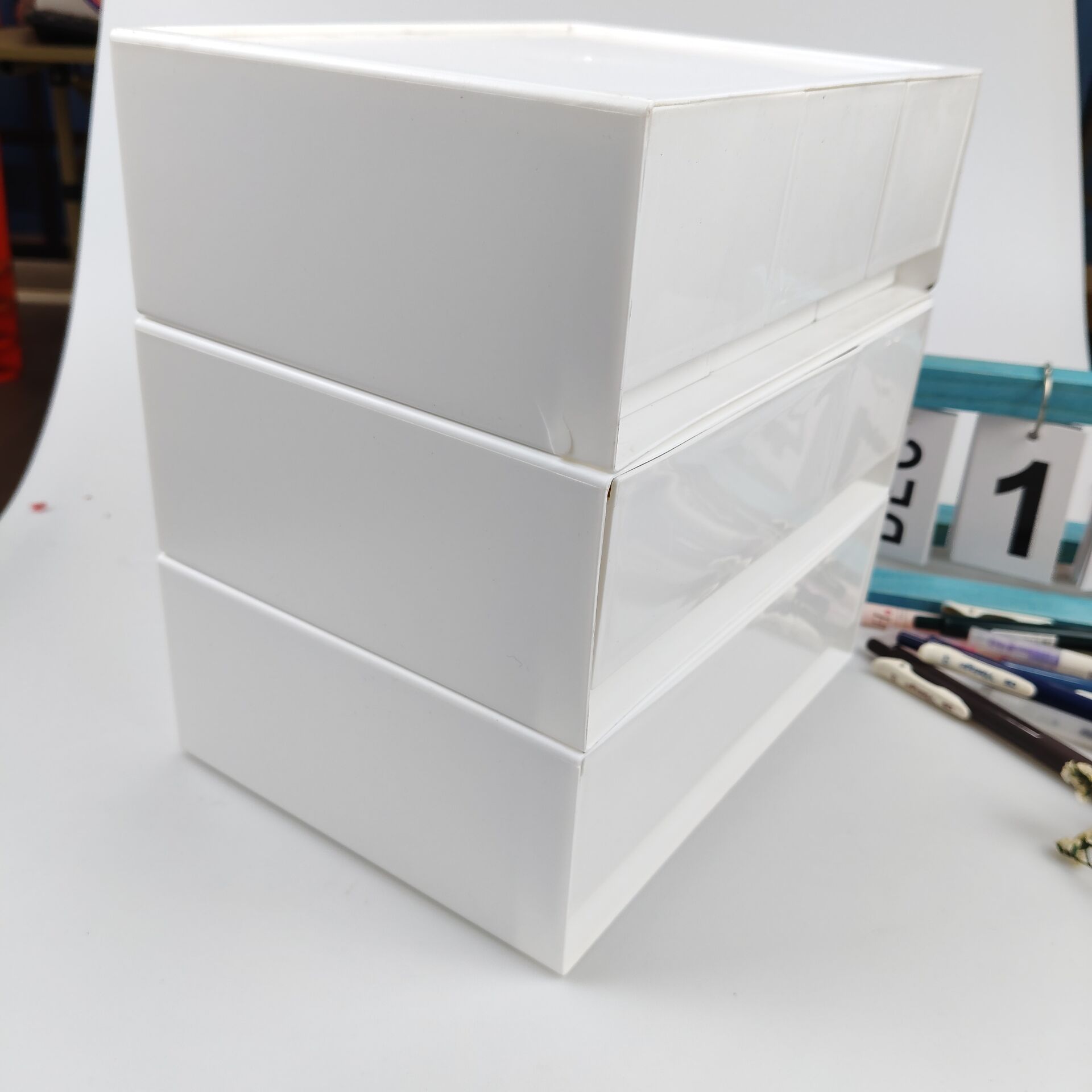 Desktop Storage Box, Drawer, C - Home Office Desk With Drawers review and price