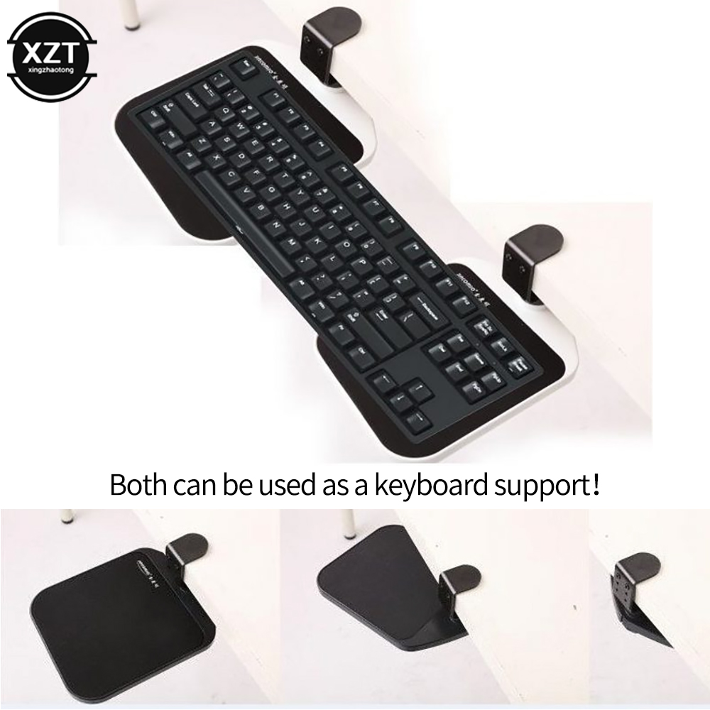 Adjustable Desktop Mouse Tray  - Keyboard Tray Under Desk review and price