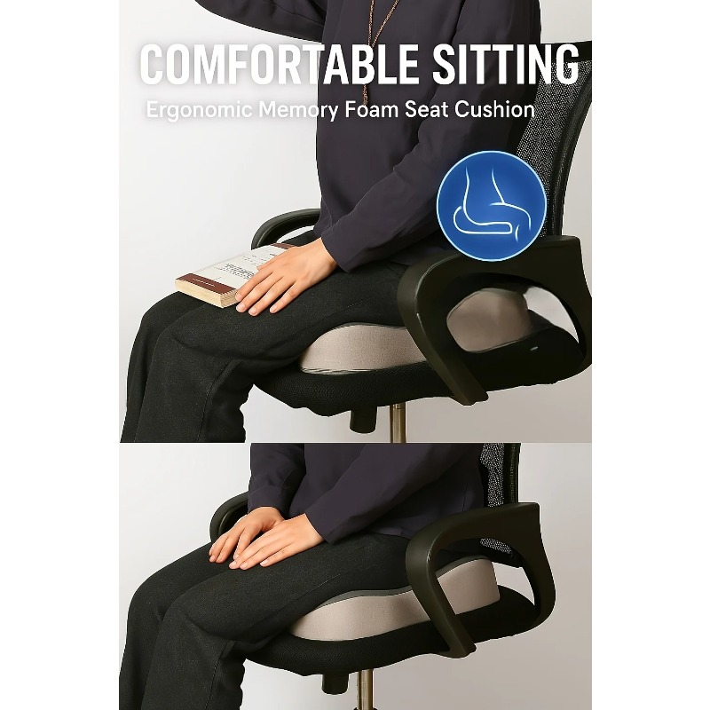 1 Pcs Ergonomic Memory Foam Se - Home Office Work review and price