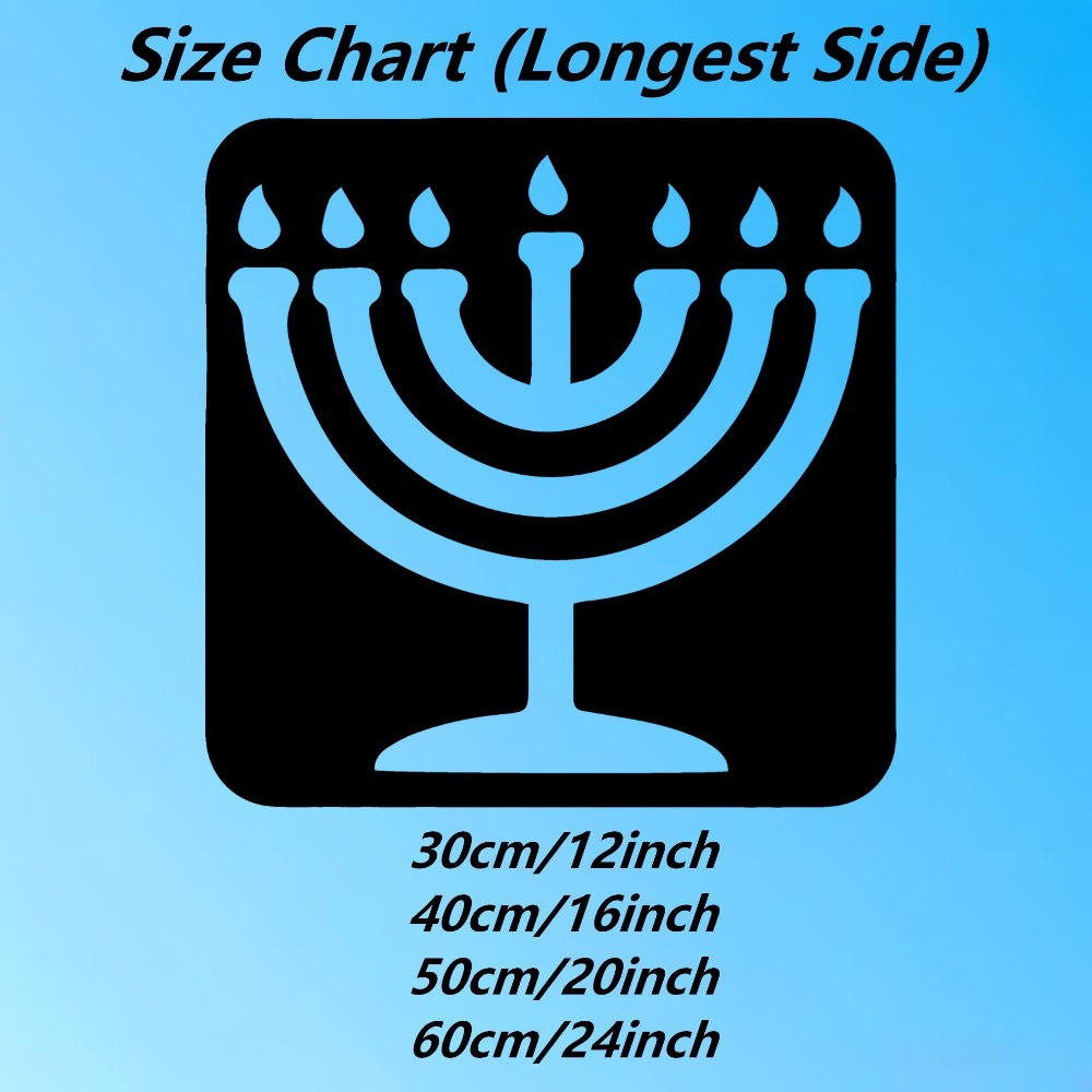 CIFBUY Vintage Menorah Metal W - Home Office Art review and price