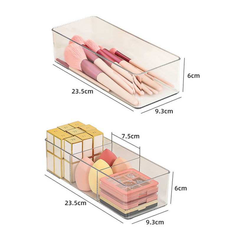 Acrylic Cosmetics Storage Box  - Home Office Desk With Drawers review and price