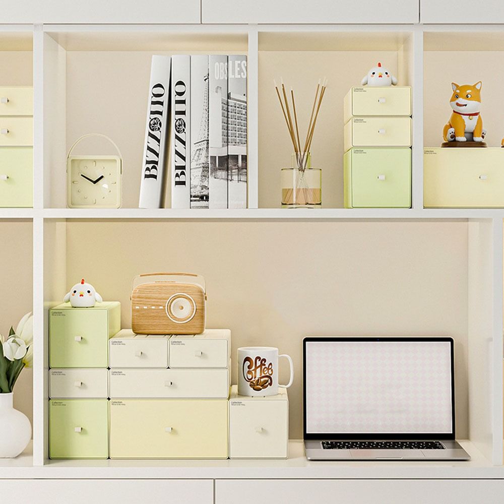 Colorful Desktop Stackable Org - Home Office Desk With Drawers review and price