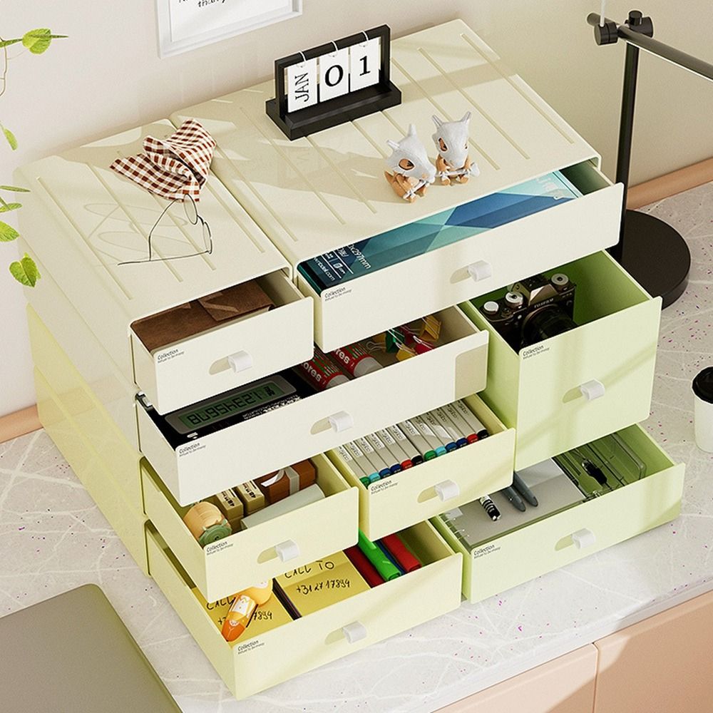 Colorful Desktop Stackable Org - Home Office Desk With Drawers review and price